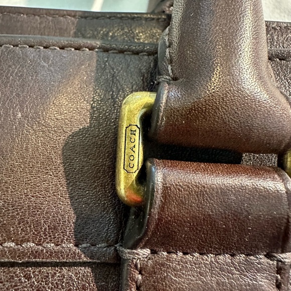 *VINTAGE* Coach Weekender Legacy Bleecker Bag/Large Tote - Picture 4 of 12